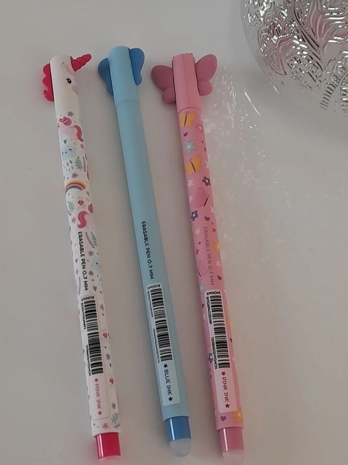 Stylos Legami Licorne Éléphant Papillon - photo numéro 4