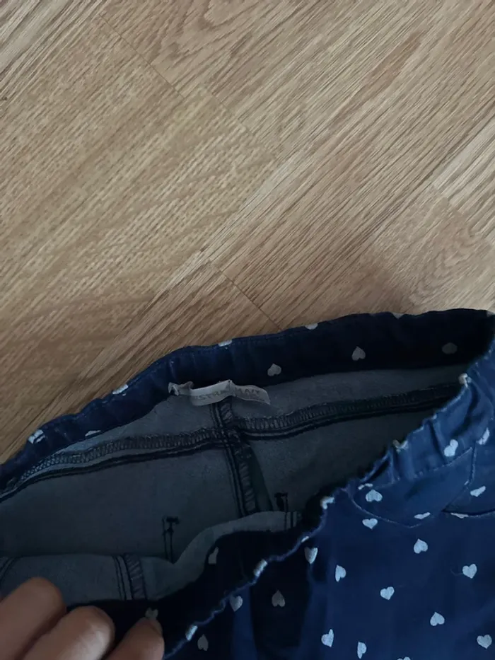 Pantalon slim orchestra 14 ans motifs cœur - photo numéro 5
