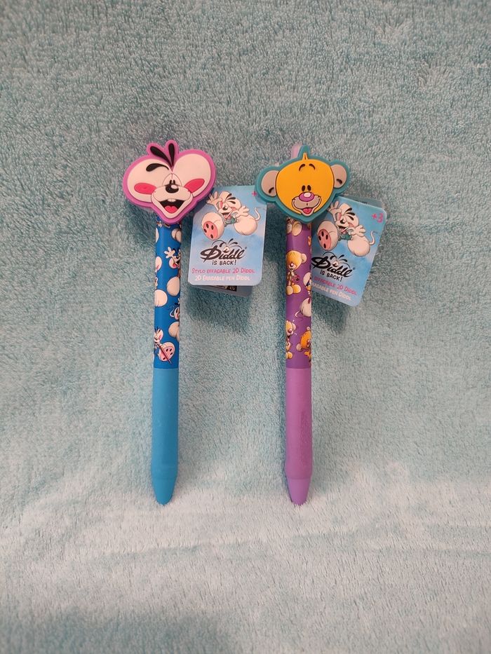 Lot de 2 stylos 3D 🐭 Diddl is back