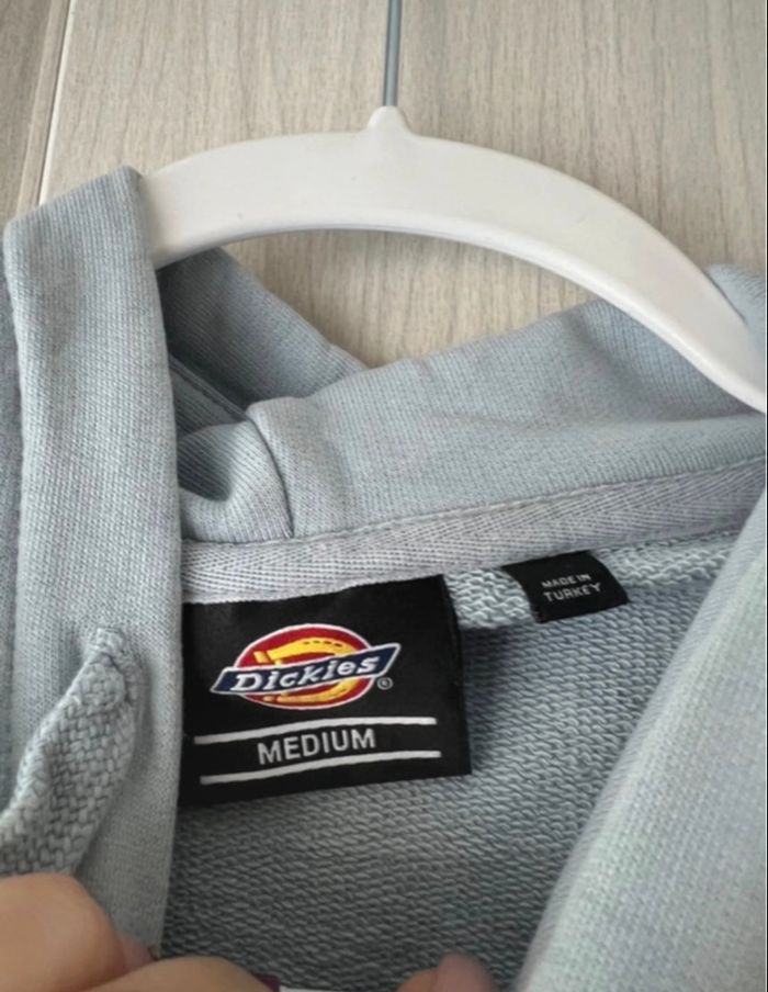 Sweat à capuche bleu clair, Dickies - photo numéro 4
