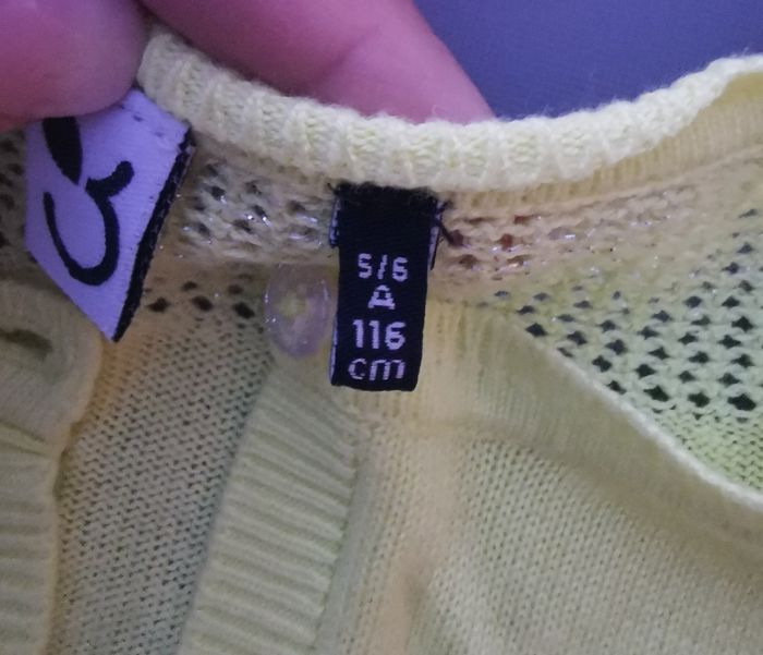 Gilet 5 - 6 ans fille 3 pommes - photo numéro 5