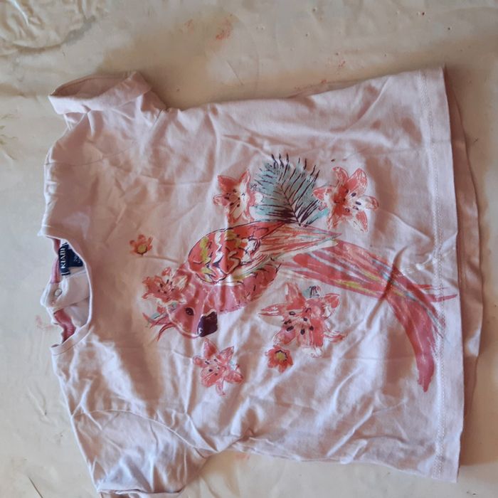 Lot 2 t shirts 1 débardeur 24 mois - photo numéro 3