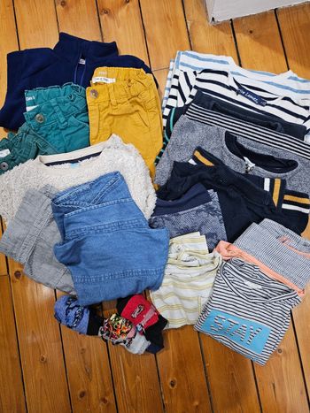 Lot vêtements garçon 2ans 24mois