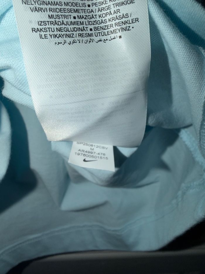 T-shirt homme bleu ciel Nike - photo numéro 4