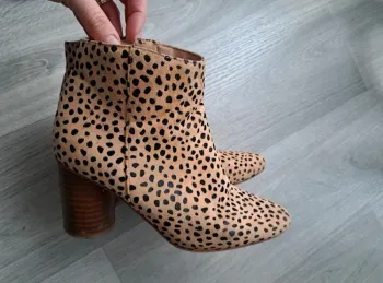 Bottines léopard