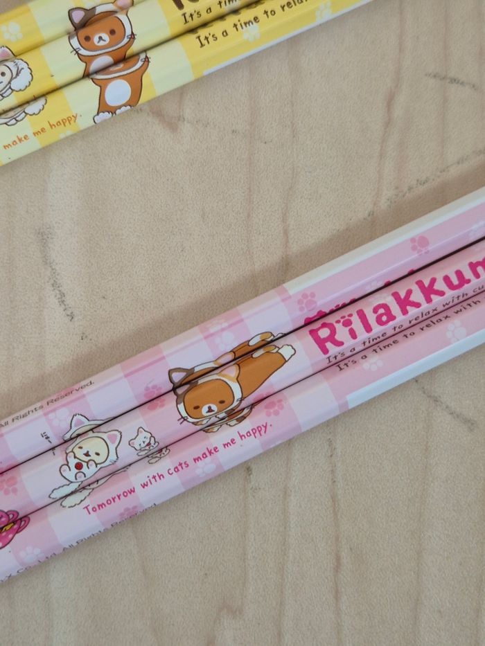 Boîte 12 crayons à papier 4B Rilakkuma - photo numéro 5