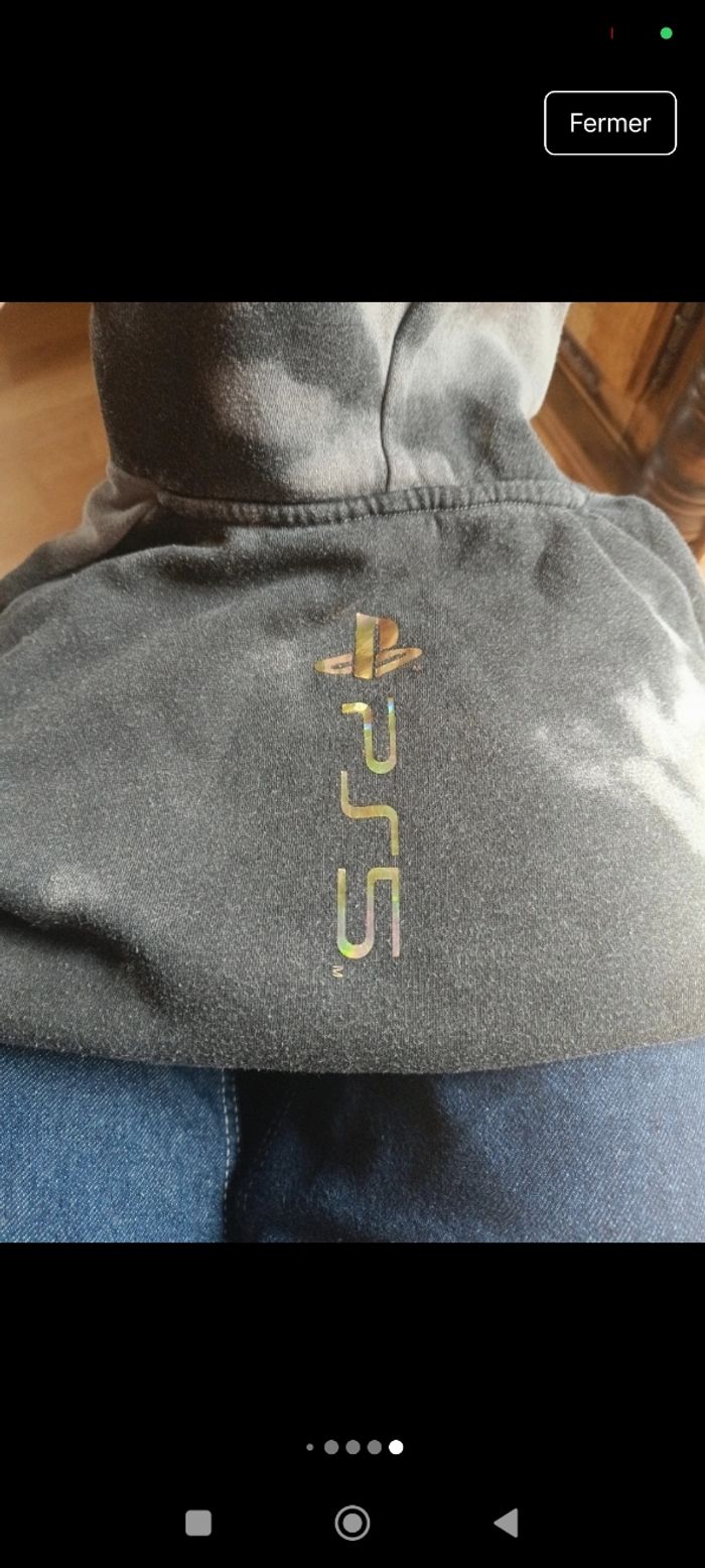 Sweat à capuche H&M PlayStation Official Licensed Product - photo numéro 6