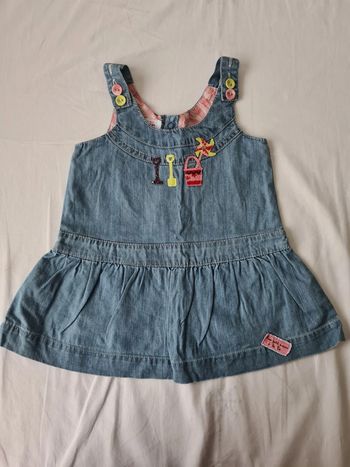 Robe en jean la compagnie des petits 12 mois