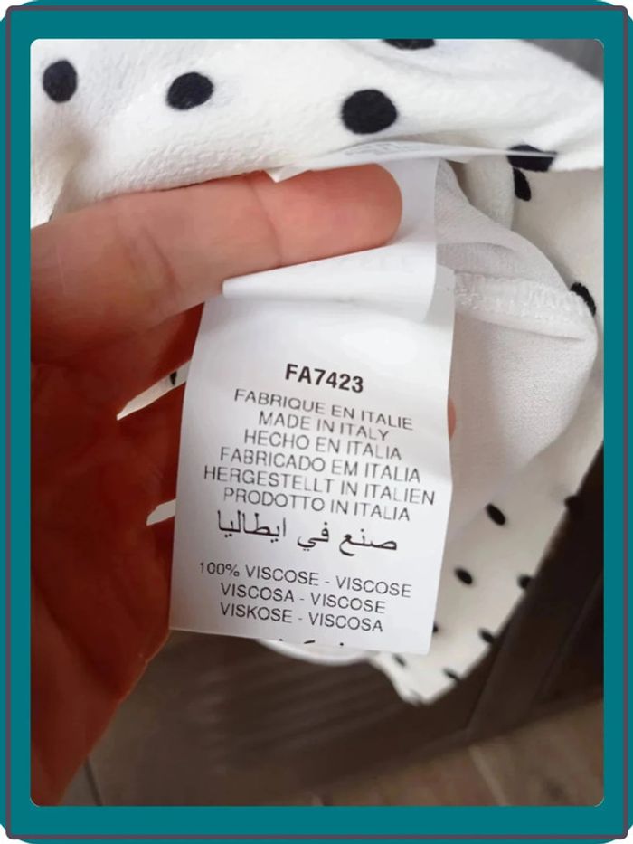 Robe à pois La Fée Maraboutée taille 40 - photo numéro 5
