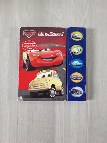 Livre sonore Disney Cars