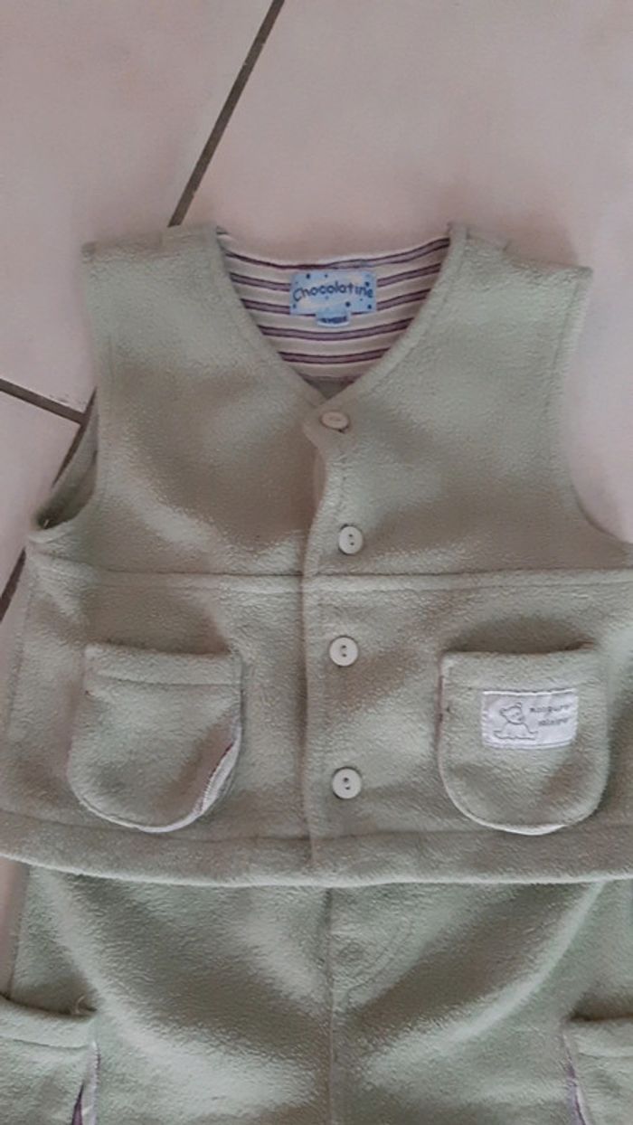 Pyjama 2 pièces haut +pantalon - photo numéro 2