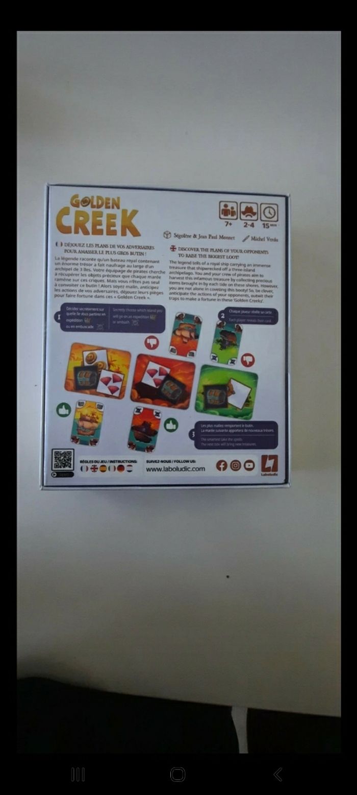 Laboludic Golden Creek - Jeu de Société - photo numéro 2