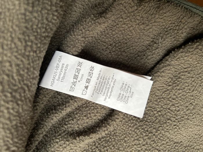 Doudoune sans manches à capuche doublée polaire militaire garçon Orchestra - photo numéro 7