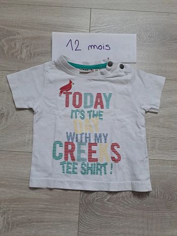 T-shirt 12 mois