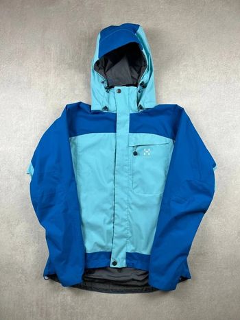 Imperméable Haglöfs Proof Technology déperlante / Windbreaker warm Softshell ski | bleu - XS | #87