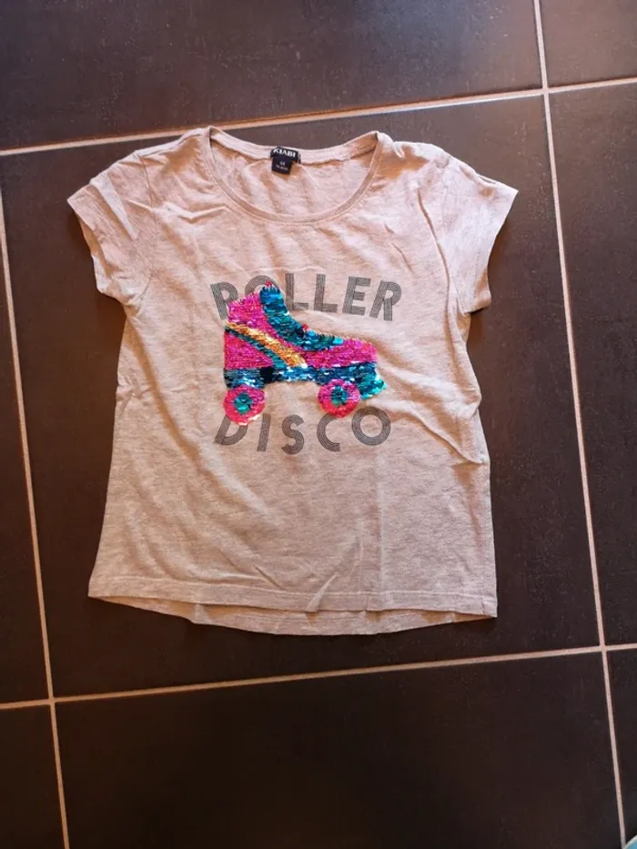 T shirt à sequins