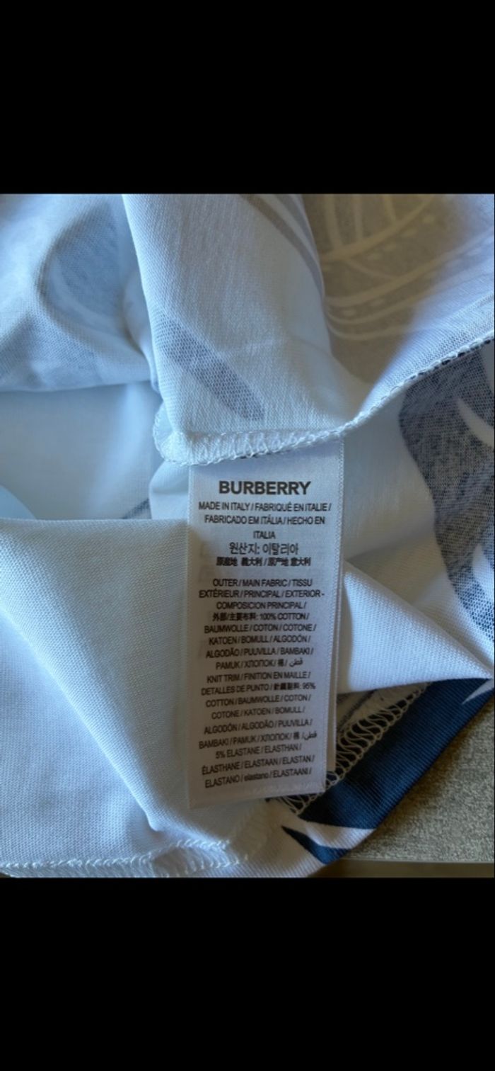 T shirt burberry - photo numéro 2