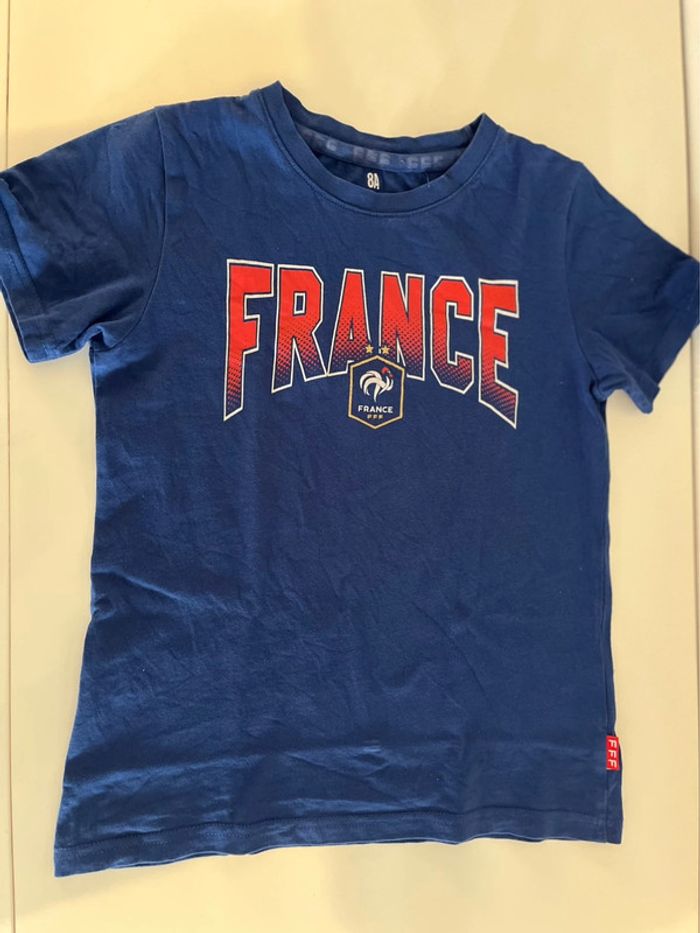 Tee-shirts France garçon t 8 ans