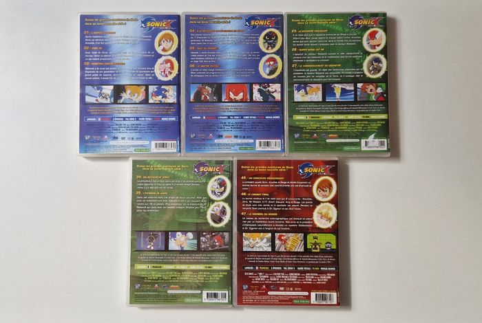 Lot 5 Dvd Sonic - photo numéro 2