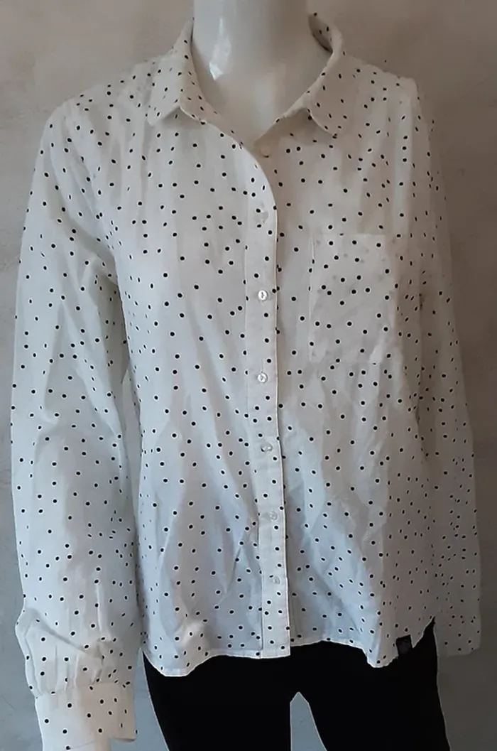 chemise Superdry blanc taille M