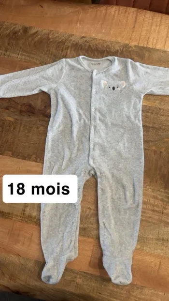 Pyjama 18 mois koala