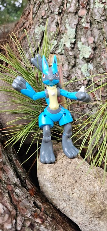 Super grande figurine Pokemon Nintendo lucario pliable en boule