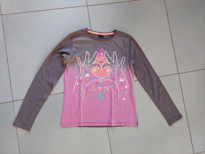 T-shirt manches longues Kiabi 12 ans