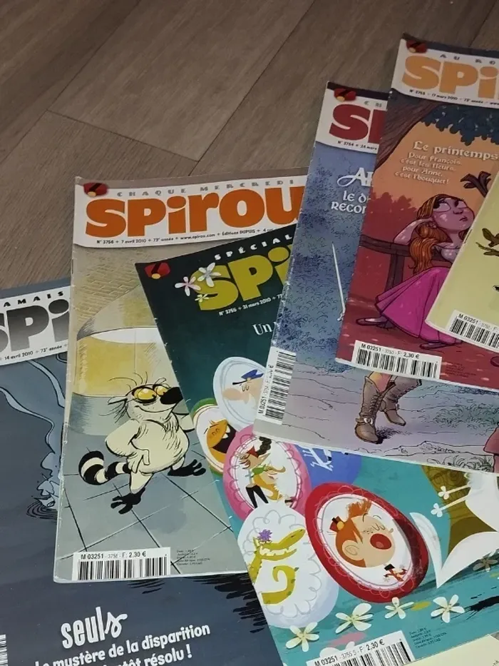 Lot de 12 magazines SPIROU année 2010 L003 - photo numéro 6