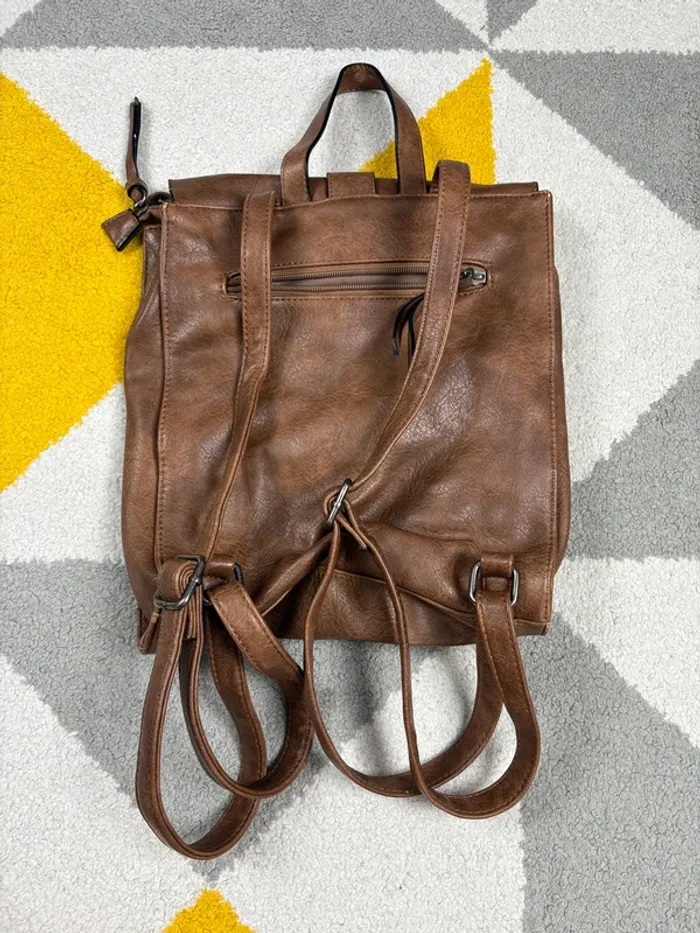 Sac à dos Mandoline | Marron | Taille 26 X 30 cm - photo numéro 2