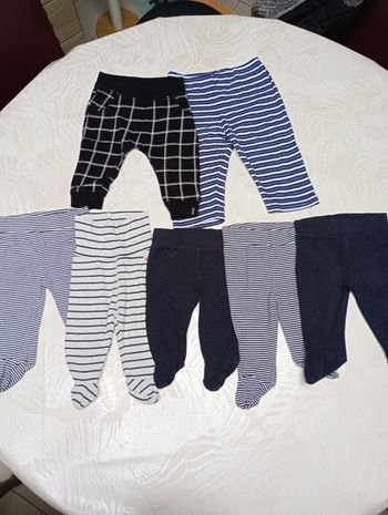 62 Lot pantalons bébé garçon