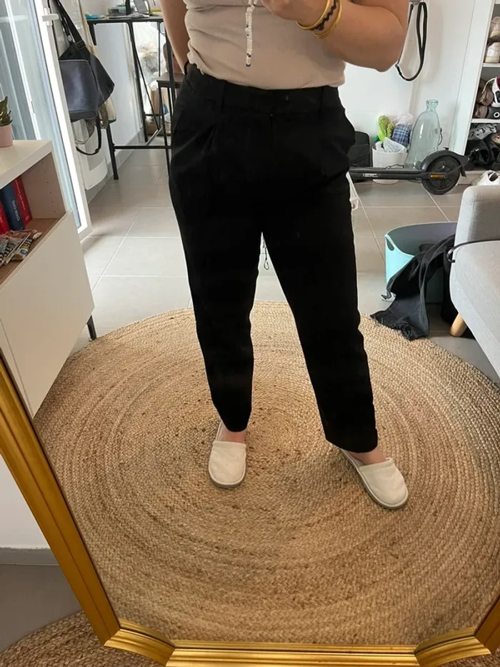 Pantalon de costume noir - photo numéro 5