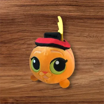 Peluche Potté ronde – Chat Botté DreamWorks 🐾