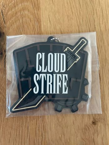 Final Fantasy - Porte Clés Caoutchouc Cloud Strife