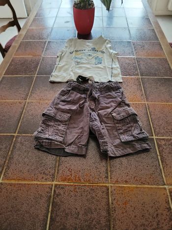 Lot short et débardeur