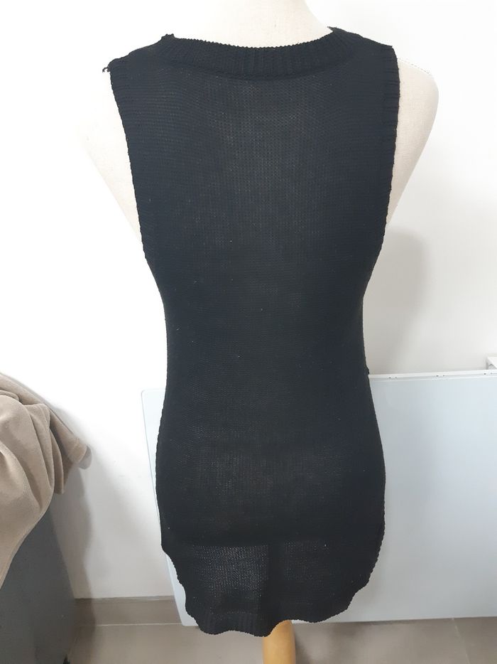 Débardeur long noir T36 - photo numéro 4