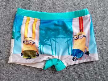Maillot de bain les minions garçon taille 4 ans