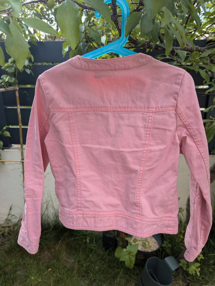 Veste légère mi-saison rose poudré 8 ans - photo numéro 3