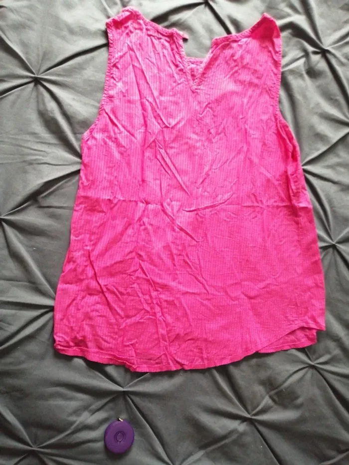 Blouse rose fushia - photo numéro 3
