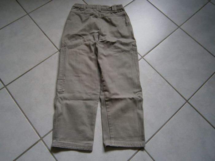 Pantalon épais beige 8 ans - photo numéro 8