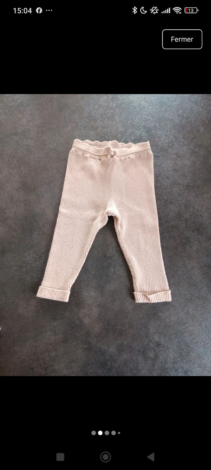 Lot de 9 bas/leggings 12 mois - photo numéro 2