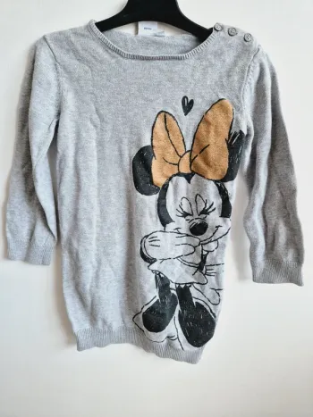 Robe pull minnie Disney 5 ans