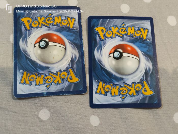 Lot 2 Cartes Pokémon base 2017 - photo numéro 2
