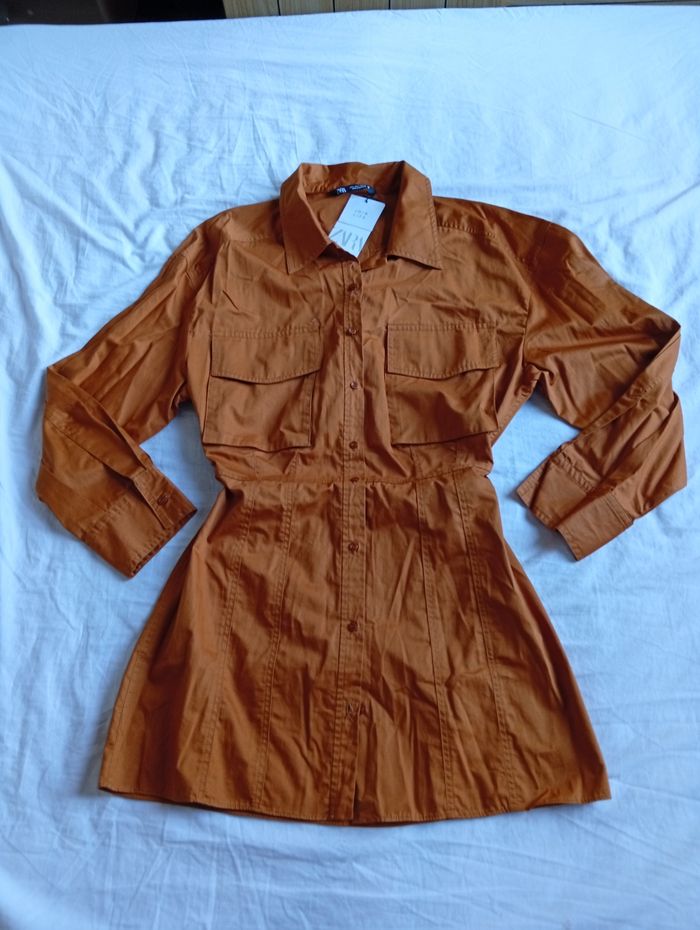 Robe chemise Zara taille L neuve