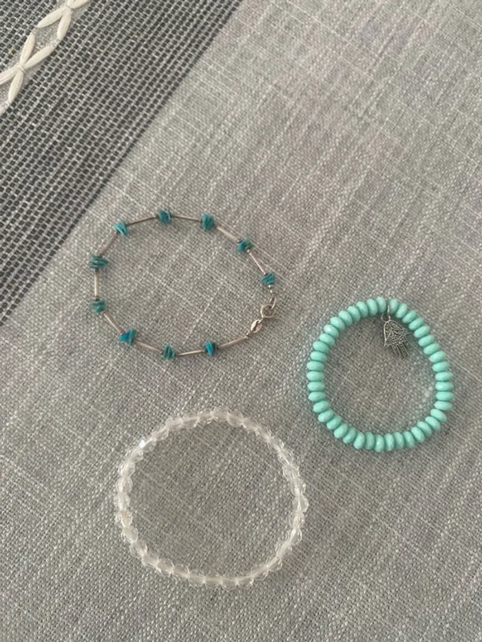 3 bracelets