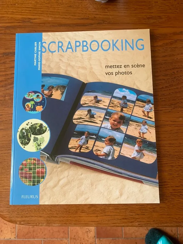 Livre scrapbooking édition fleurus martine Carlier