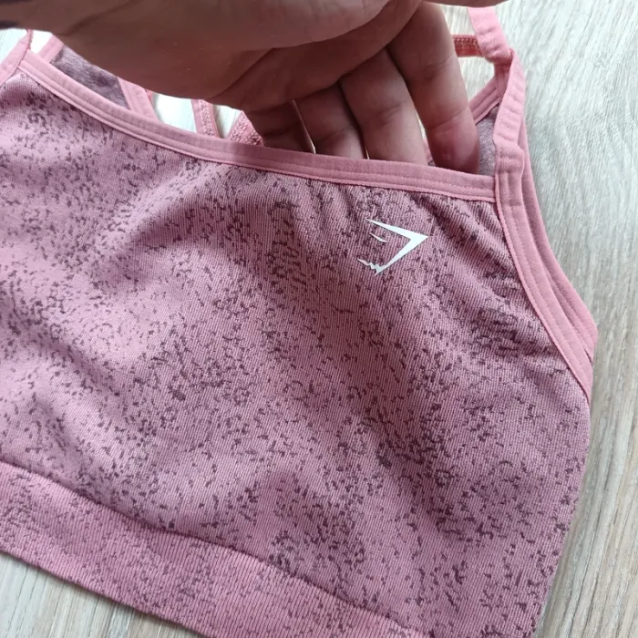 Brassière gymshark femme L rose - photo numéro 3