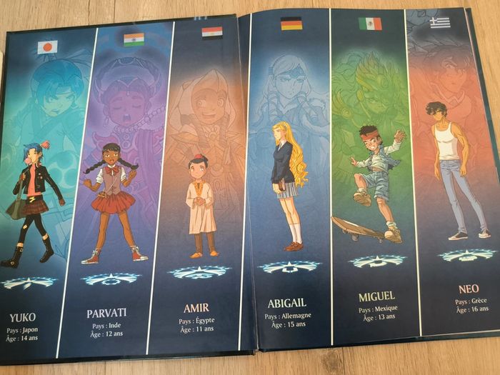 Bd les Mythics tome 1 Yuko tome 2 Parvati - photo numéro 6