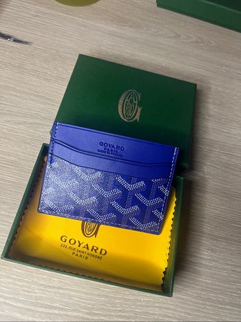 Porte carte bleu goyard Paris neuf