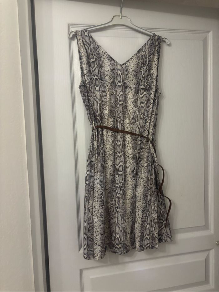 Robe sans manches imprimé animal mango S - photo numéro 5