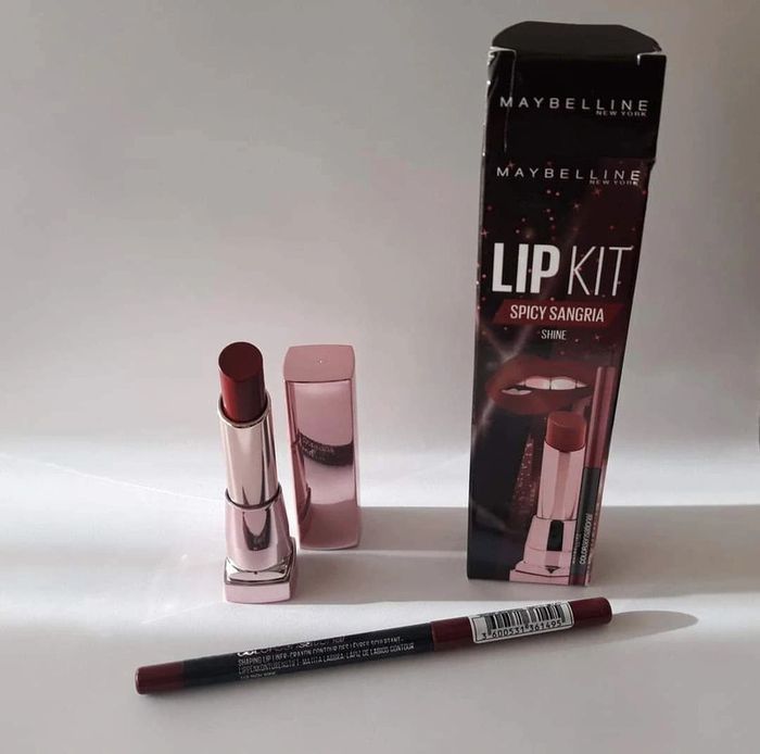 Lip kit Maybelline Spicy Sangria